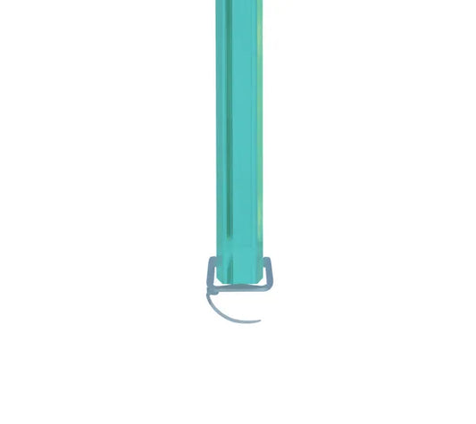 Duschtürdichtung mit offener Dichtlippe für Glasdicke 8 mm, Länge 2160 mm