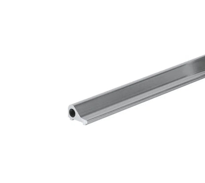 Duschtürdichtung Schwallschutz aus Aluminium, Breite 15 mm, Höhe 9 mm, Länge 1800 mm