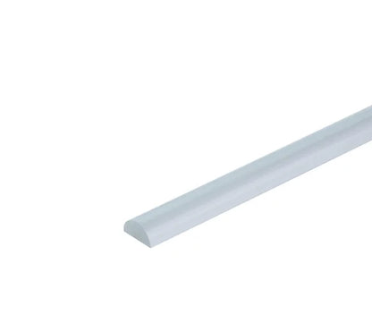 Duschtürdichtung Schwallschutz aus Acryl, Breite 10 mm, Höhe 5 mm, Länge 2000 mm