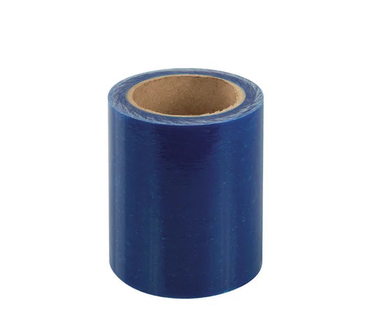 Schutzfolie selbstklebend blau 0,125 x 100 m – Abdeckfolie für Glas, Fenster & Türen