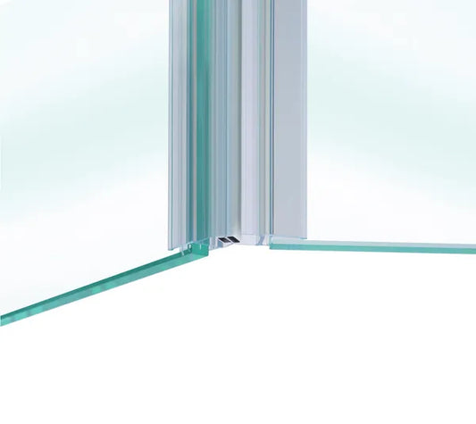 Duschtürdichtung mit Magnetprofil 135° für Glasdicken 6 - 8 mm, 2160 mm