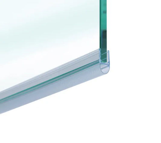 Duschtürdichtung mit Balg für Glasdicken 6 + 8 mm Länge 2160 mm