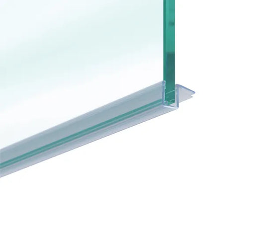 Duschtürdichtung mit Eckanschlag 90° für Glasdicken 6 + 8 mm, Länge 2160 mm