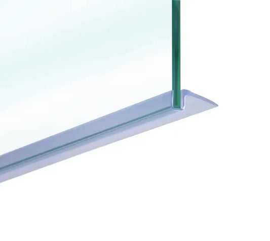 Duschtürdichtung mit seitlicher Dichtlippe für Glasdicke 6 mm, Länge 2200 mm