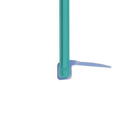 Duschtürdichtung mit seitlicher Dichtlippe für Glasdicke 6 mm, Länge 2200 mm