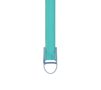 Duschtürdichtung mit Balg für Glasdicken 10 + 12 mm, Länge 2160 mm
