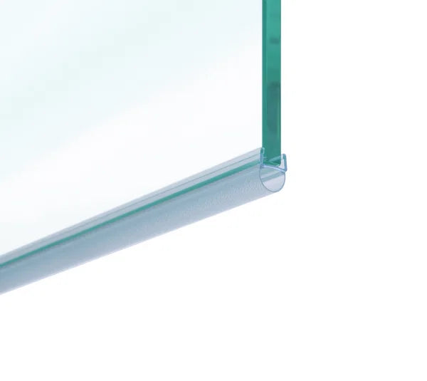 Duschtürdichtung mit Balg für Glasdicke 8 mm, Länge 2000 mm