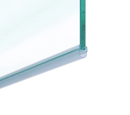 Duschtürdichtung mit Balg für Glasdicke 8 mm, Länge 2000 mm