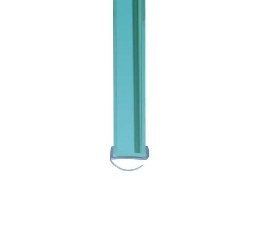 Duschtürdichtung mit offener Dichtlippe für Glasdicke 10 mm, Länge 2160 mm