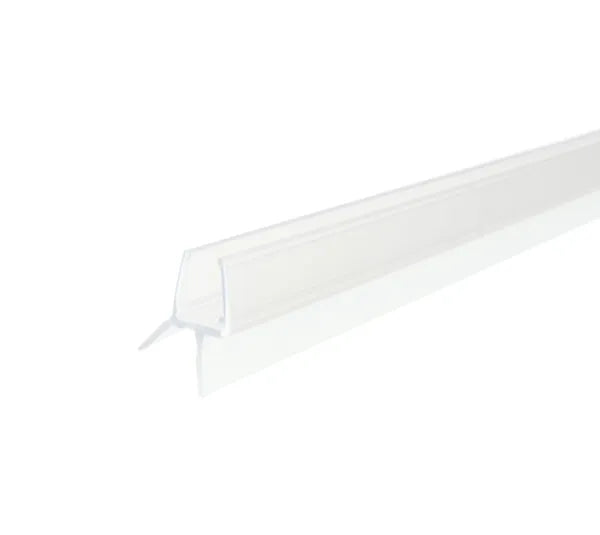 Duschtürdichtung mit unterer Dichtlippe und Wasserabweiser für Glasdicken 6 + 8 mm, Länge 2160 mm