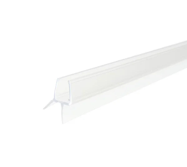 Duschtürdichtung mit unterer Dichtlippe und Wasserabweiser für Glasdicken 10 + 12 mm, Länge 2160 mm