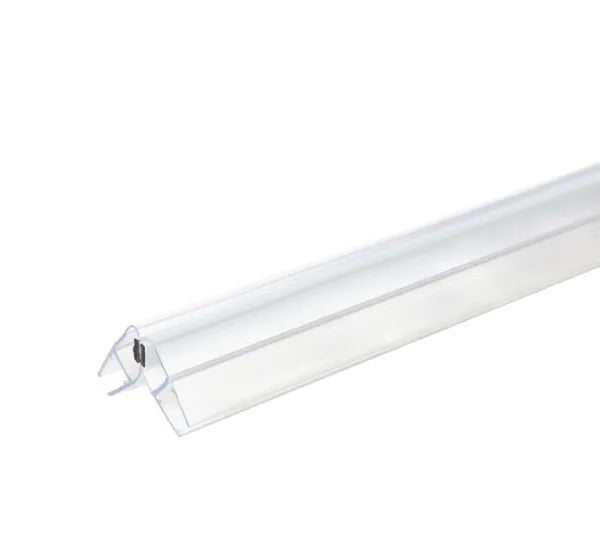 Duschtürdichtung mit Magnetprofil für Eckeinstieg für Glasdicken 6 + 8 mm, 90 Grad, Länge 2160 mm