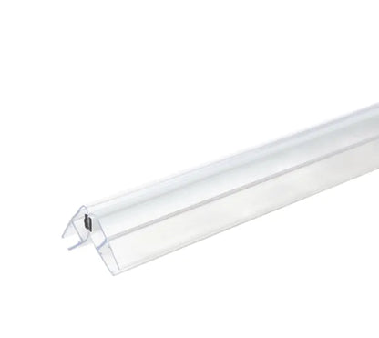 Duschtürdichtung mit Magnetprofil für Eckeinstieg für Glasdicken 6 + 8 mm, 90 Grad, Länge 2160 mm