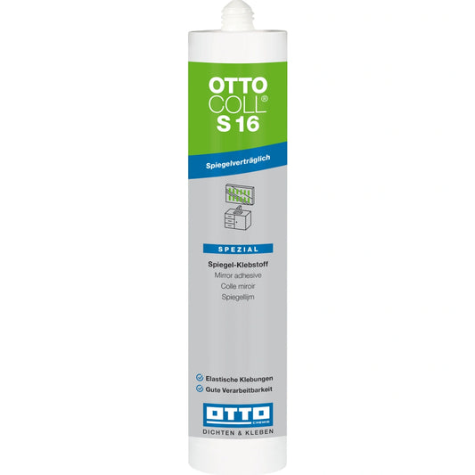 Ottocoll® S16 Spiegel-Klebstoff mintweiß C97 310ml